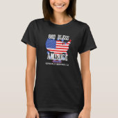 God Bless America Especially Berkeley CA US State T-shirt (Voorkant)