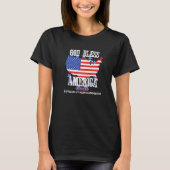 God Bless America Especially New Hampshire US Stat T-shirt (Voorkant)