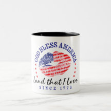 God Bless America - Koffiemok