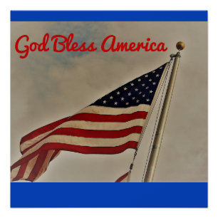 God Bless America poster Perfect Poster
