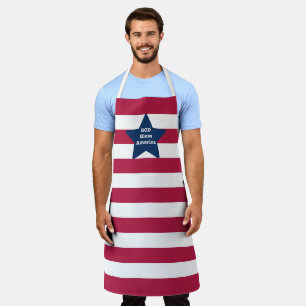 God Bless America Rood Wit Blauw Schort