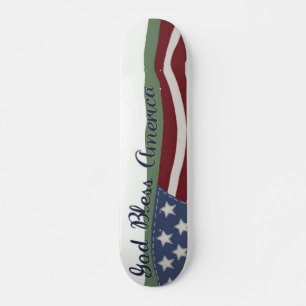 God Bless America Skateboard