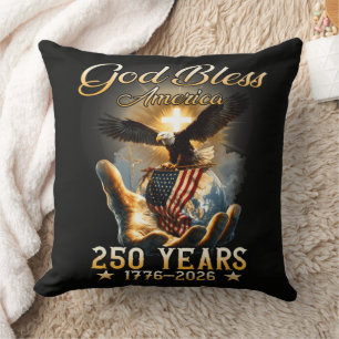 God Bless Amerika 250 Jaar 1776-2026 Kussen
