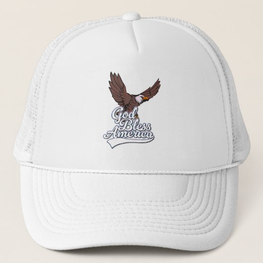 God Bless Amerika Trucker Pet (Voorkant)
