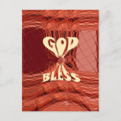 God Bless Art Print Briefkaart (Voorkant)
