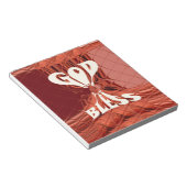 God Bless Art Print Notitieblok (Schuin)