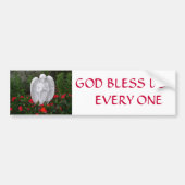 GOD BLESS BUMPERSTICKER (Voorkant)