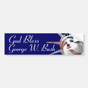 God Bless George W. Struik Bumpersticker