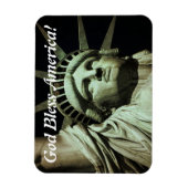 God Bless Liberty Magneet (Verticaal)
