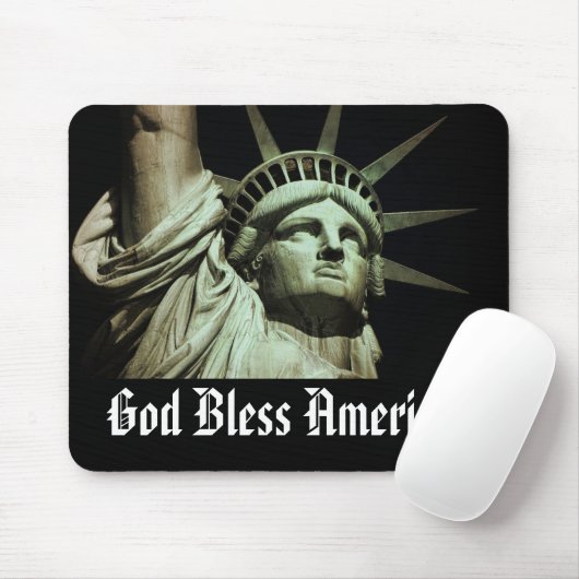 God Bless Liberty Muismat (Met muis)