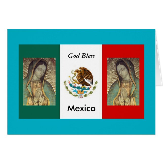 God Bless Mexico (Voorkant Horizontaal)