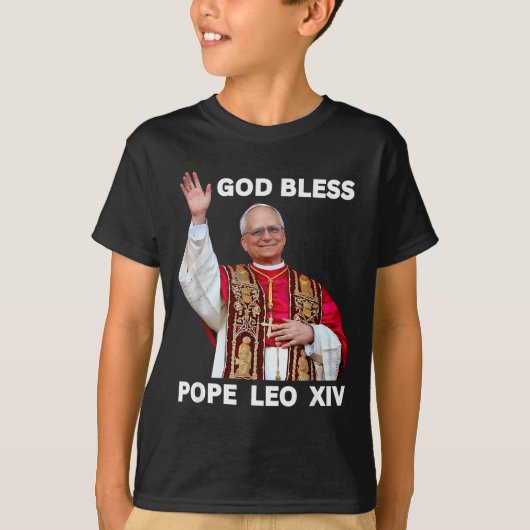 God Bless New Pe Leo Xiv Catholic Church Faith Sun T-shirt (Voorkant)