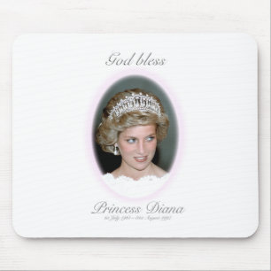 God Bless Princess Diana - Herdenking Muismat