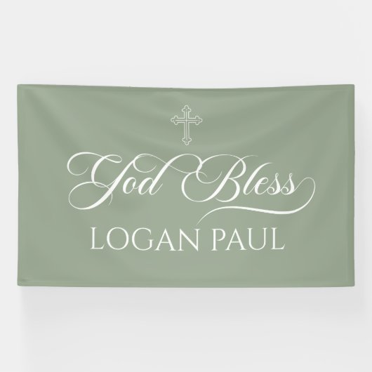 GOD BLESS SAGE banner backdrop (Horizontaal)