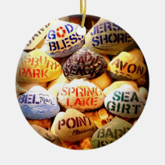 God Bless the Jersey Shore - Kerstornament Keramisch Ornament