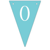 God Bless Thomas Blue en Gray Baptism Banner (Tweede vlag)