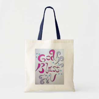 God Bless U Bag Tote Bag
