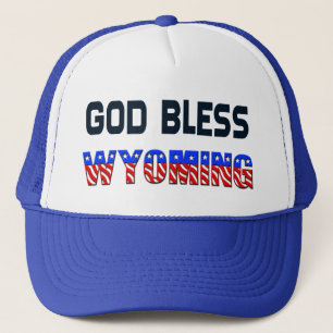 God Bless Wyoming Trucker Pet