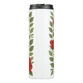 God Bless You Religious Rose Floral Thermosbeker (Achterkant)