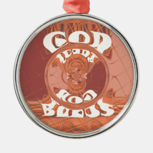 God Bless You – Spirituele print geïnspireerd op A Metalen Ornament