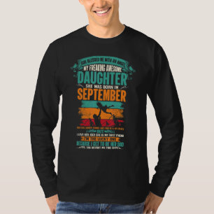 God Blessed Me With An Angel My Freaking Awesome D T-shirt