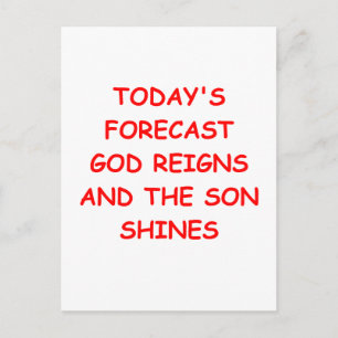 GOD BRIEFKAART