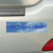 GOD BUMPERSTICKER (Op auto)