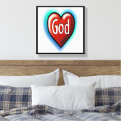 GOD CANVAS AFDRUK (Insitu (Slaapkamer))