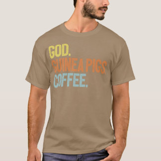 God Coffee Guinee Pigs T-shirt