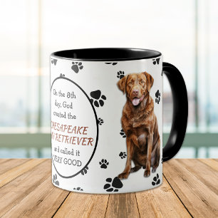 God Creëer Chesapeake Bay Retriever Dog Mok