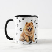 God Creëer ChowChow Dog Mok (Links)