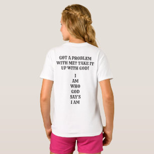 GOD CREËER EN ONTWIERP MIJ MODES EN MEER T-SHIRT