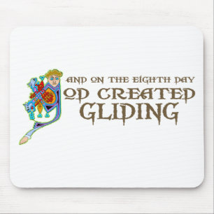 God Creëer glijding Muismat