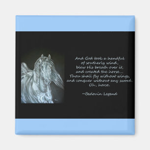 God Creëer Horse Magneet