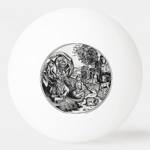 God creëer man pingpongballen