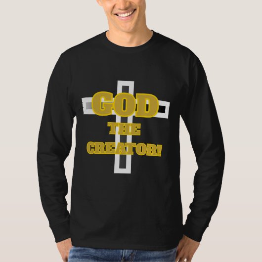GOD DE SCHEPER! T-SHIRT (Voorkant)