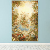 God de Vader Almighty van Antoine Coypel Canvas Afdruk (Insitu (Houten vloer))
