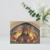 God de Vader Blessing, 1506 Briefkaart (Staand voorkant)