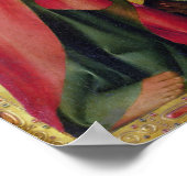 God de Vader straffen Adam en Eva Poster (Hoek)