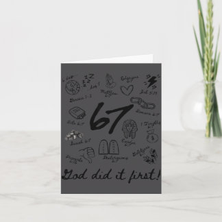 God deed het eerst 6 7 Bijbelvers christelijk gelo Kaart