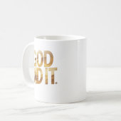 God Did It – Faith-Inspired Christian Coffe Mug (Devant gauche)