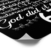 God Did It First 67 Christian Bible 6 7 Meme Chris Poster (Hoek)