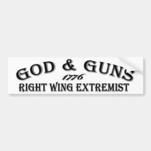 God en Pistolen 1776 Bumpersticker