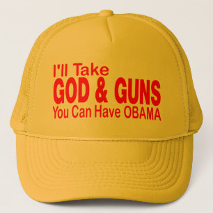 GOD en PISTOLEN Trucker Pet
