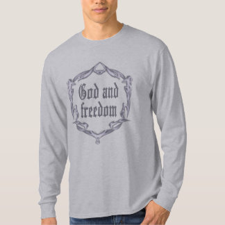 God en vrijheid t-shirt