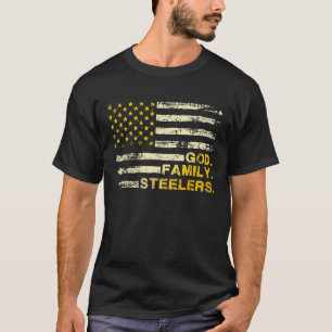 God. Familie. Steelers. T-shirt
