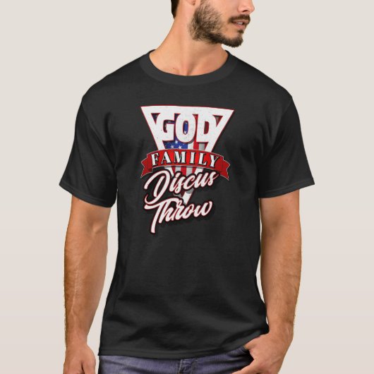 God Family and Discus Throw T-shirt (Voorkant)