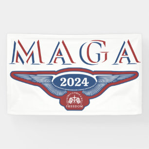 GOD FAMILY COUNTRY ELLE WINGS TRUMP 2024 MAGA SPANDOEK