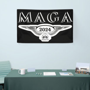 GOD FAMILY COUNTRY ELLE WINGS TRUMP 2024 MAGA SPANDOEK