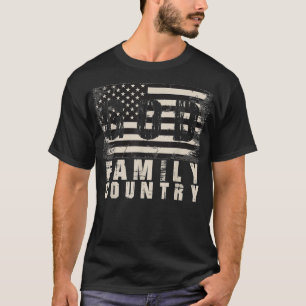 God Family Country Patriotic Proud Soldier USA Mem T-shirt